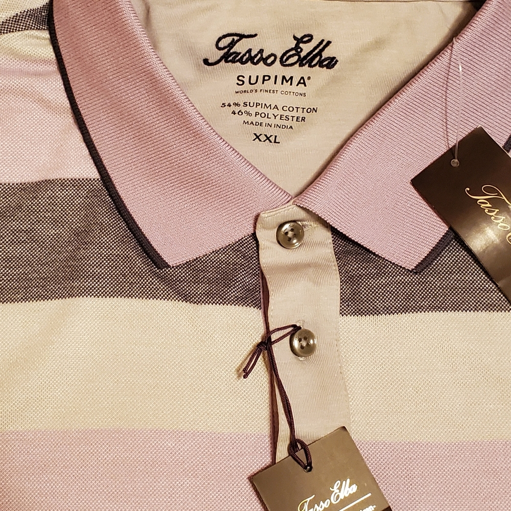 Men's net polo shirts